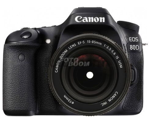 EOS 80D + 15-85mm f/3,5-5,6 IS USM + 100E Bonificacion Canon + 160E BNF Canon Estudiantes
