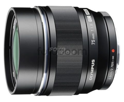 75mm f/1.8ED Negro