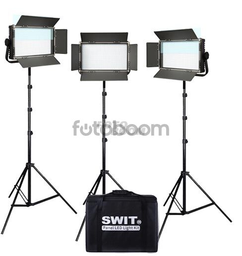 Kit 3 Paneles S-2110CS 576 LEDs Bicolor