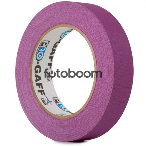 Cinta Gaffer 24mm x 22.8m (Morado Mate)