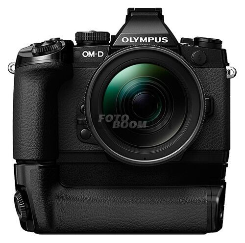 E-M1 Negra + 17mm f/1.8 Negro + HLD-7