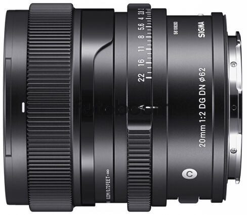 20mm f/2 DG DN (A) Sony E Sigma I Series