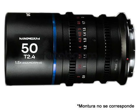 50mm T/2.4 Nanomorph 1.5x (Azul, PL+EF) - BLACK FRIDAY LAOWA