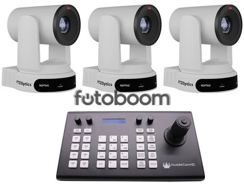 KIT 3 x Move 4K 30X (Blanco) + HC-JOY-G4