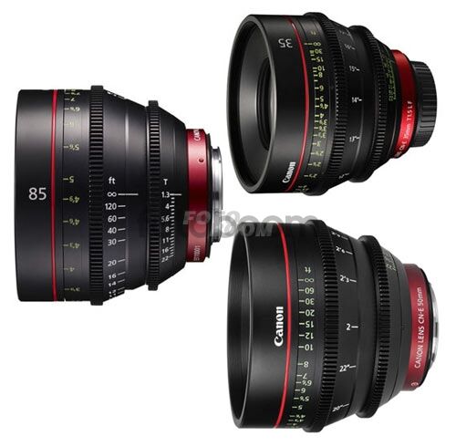 KIT CN-E 35mm/50mm/85mm (FEET)