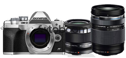 E-M10 Mark IV Plata + 14-150mm f/4-5,6 II ED + 45mm f/1.8 + 300E BONIFICACION - BLACK FRIDAY OM
