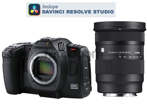 Cinema Camera 6K (Leica L) + 16-28mm f/2.8 DG DN (C) Leica L - BLACK FRIDAY BLACK MAGIC