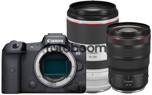EOS R5 + 24-70mm f/2.8L RF IS USM + 70-200mm f/2.8L RF IS USM + CANEST - BLACK FRIDAY CANON