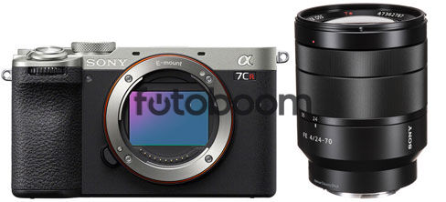 Alpha A7CR Plata + 24-70mm f/4 FE ZA OSS + 200EU CASHBACK - BLACK FRIDAY SONY