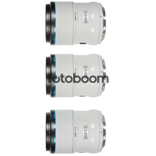 KIT SNIPER 23/33/56 T1.2 (APS-C, Blanco, Z-Mount)