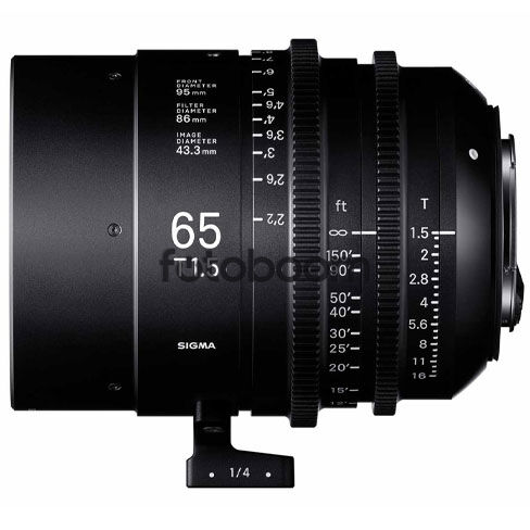 65mm T1.5 Prime High Speed FF FL FVE (Sony E)