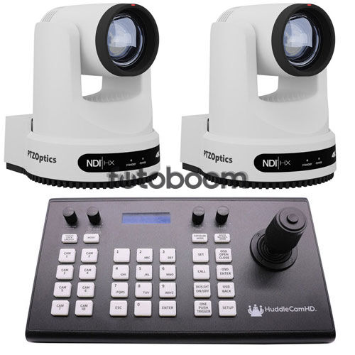 KIT 2 x Move 4K 12X (Blanco) + HC-JOY-G4