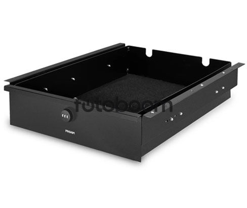 Cajón con candado para carros de producción