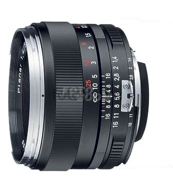 50mm f/1,4 ZE Planar T Canon