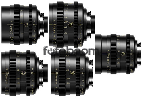 KIT Simera-C 5-Lens 21/28/35/50/75mm (FF, Leica M)