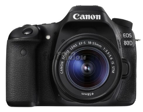 EOS 80D + 18-55mm f/3.5-5.6 IS STM + 100E Bonificación Canon Estudiantes
