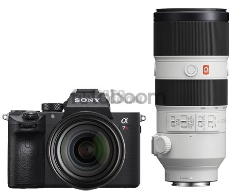 Alpha A7RIII + 24-70mm f/2.8 GM FE + 70-200mm f/2.8 E/FE GM OSS + 400EU CASHBACK - BLACK FRIDAY SONY