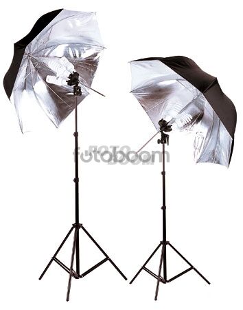 Kit lamparas Fluorescente 2 X LHK-4U - LIQUIDACION