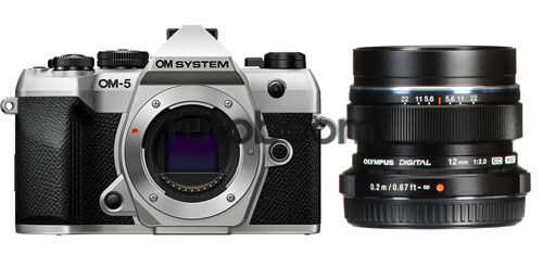 OM-5 II Plata + 12mm f/2.0 Negro + 200E BONIFICACION - BLACK FRIDAY OM