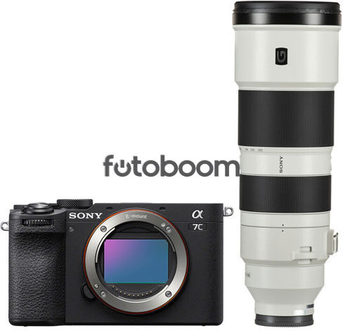 Alpha A7C II Negra + 200-600mm f/5.6-6.3 OSS G + 200EU CASHBACK - BLACK FRIDAY SONY