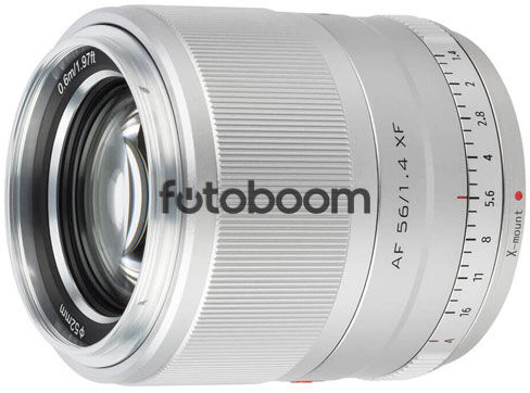 56mm f/1.4 AF Fuji X Plata