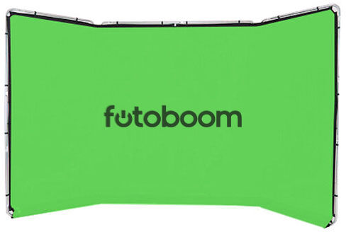 Fondo Panorámico 4 x 2,3m - Chroma Key Verde