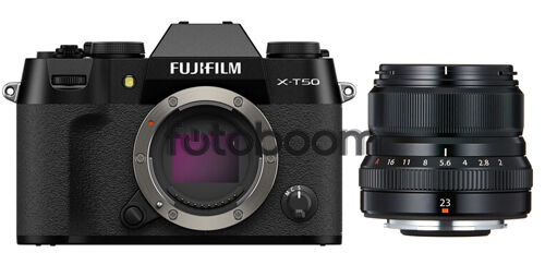 X-T50 Negra + 23mm f/2 R WR Negro + 200E BONIFICACION X + 10% EXPERIENCE DAY
