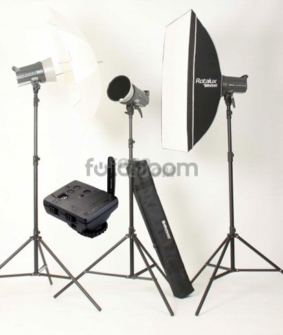 Kit 3 Flashes Elinchrom D-lite DRX4