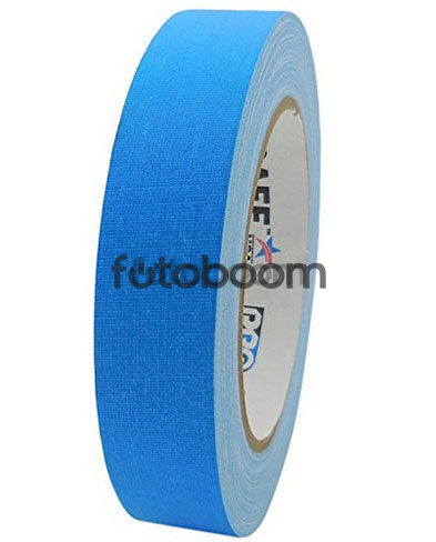 Cinta Gaffer 24mm x 22.8m (Azul Eléctrico)