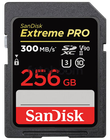 Secure Digital EXTREME PRO SD UHC-II 256GB V90 300MB/s