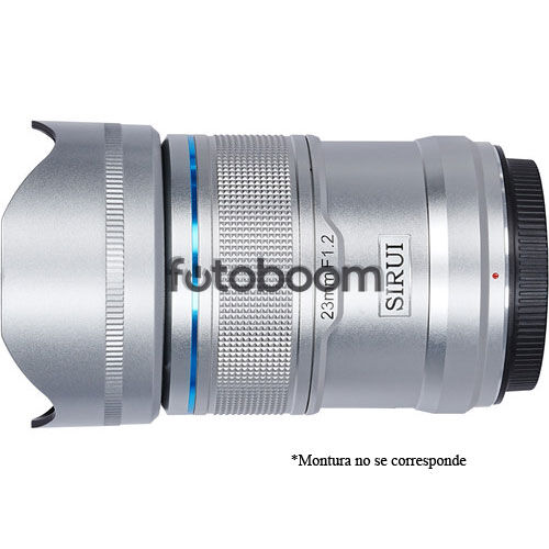 23mm F1.2 Sniper (APS-C, Plata, E-Mount)