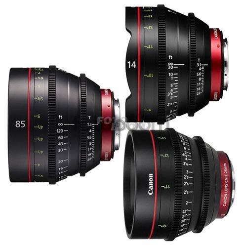KIT CN-E 14mm/24mm/85mm (FEET)