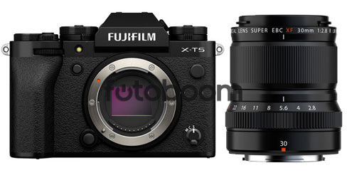 X-T5 Negra + 30mm f/2.8 R LM WR Macro con 250E Descuento Directo Fuji + 10% EXPERIENCE DAY