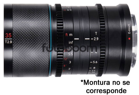 35mm T2.9 x1.6 Anamórfico Saturn Neutral (Full Frame, L-Mount)