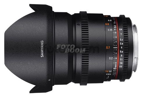 16mm t/2.2 ED AS IF UMC VDSLR II Nikon (APS-C) - LIQUIDACION