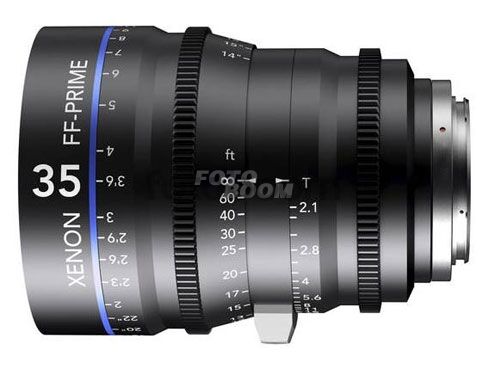 35mm f/2.1 Xenon FF-Prime Montura Nikon F