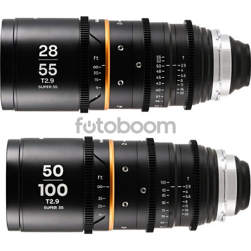 KIT Nanomorph Zoom 28-55 / 50-100 (Ámbar, S35, PL) - BLACK FRIDAY LAOWA