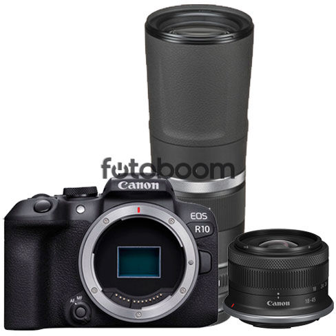 EOS R10 + 18-45mm f/4.5-6.3 IS STM RF-S + 800mm f/11 RF IS STM + CANEST - BLACK FRIDAY CANON