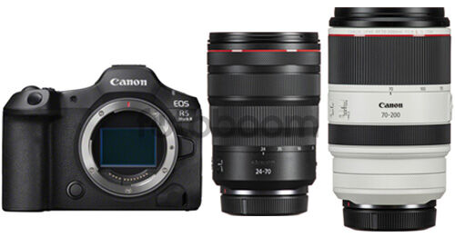 EOS R5 Mark II + 24-70mm f/2.8L RF IS USM + 70-200mm f/2.8L RF IS USM + CANEST - BLACK FRIDAY CANON
