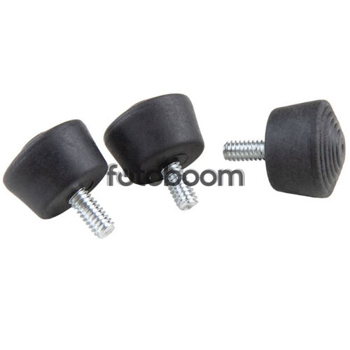 KS-354 Pies de goma universales 1/4 (x3)