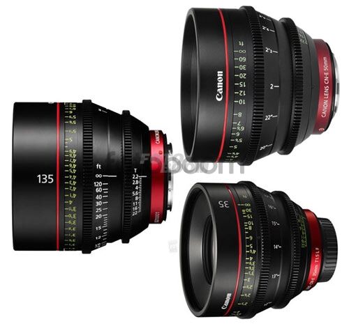 KIT CN-E 35mm/50mm/135mm (FEET)