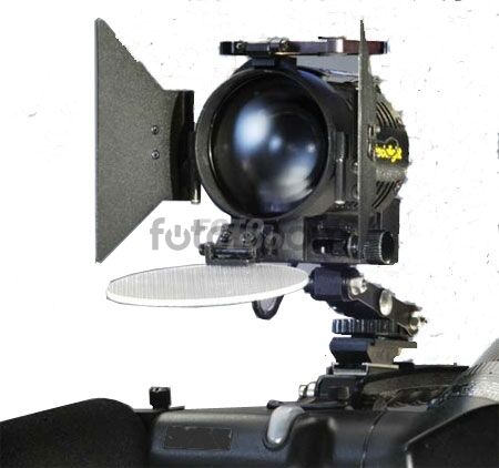 Foco Cámara DLOBA 12V+visera+difusor