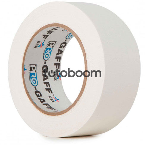 Cinta Gaffer 48mm x 22.8m (Blanco Mate)
