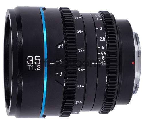 35mm T1.2 Nightwalker (S35, Negro, E-Mount)