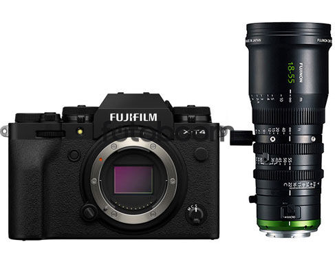 X-T4 + Fujinon 18-55mm T2.9 MKX Fuji X con 1000E Bonificacion FUJI X