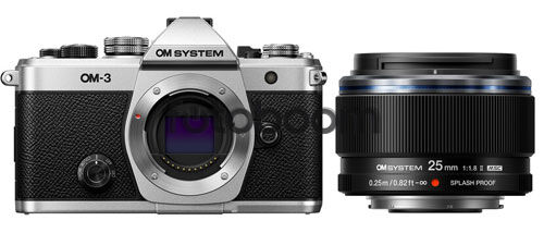 OM-3 + 25mm f/1.8 Negro II + 300E BONIFICACION - BLACK FRIDAY OM