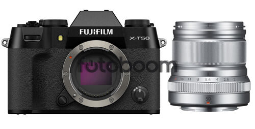 X-T50 Negra + 50mm f/2 R XF WR Plata + 200E BONIFICACION X + 10% EXPERIENCE DAY