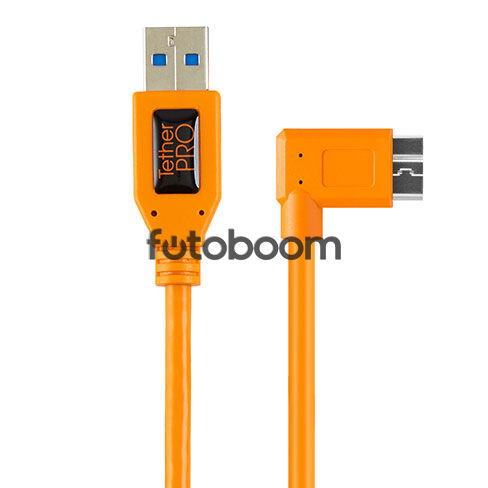 TetherPro USB 3.0 a USB 3.0 Micro-B de 5 pines (acodado)