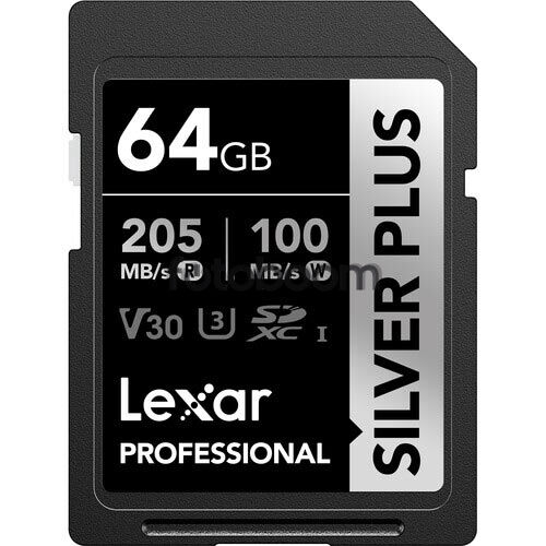 SD Silver Plus UHS-1 64GB V30