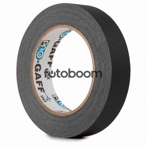 Cinta Gaffer 24mm x 22.8m (Negro Mate)